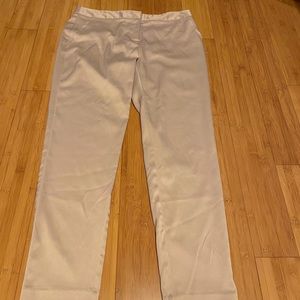 SILK CREME DRESS PANTS FOR WOMEN